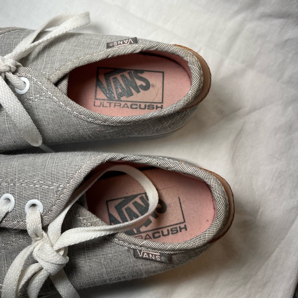 Gray Vans - image 4